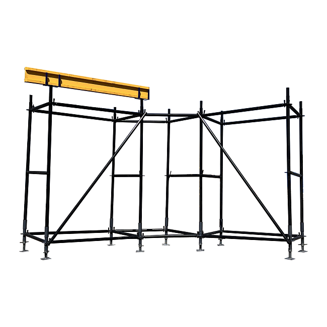 Связь горизонтальная 2 м  (48×2 мм) для клиновой опалубки на объёмных стойках фото 4