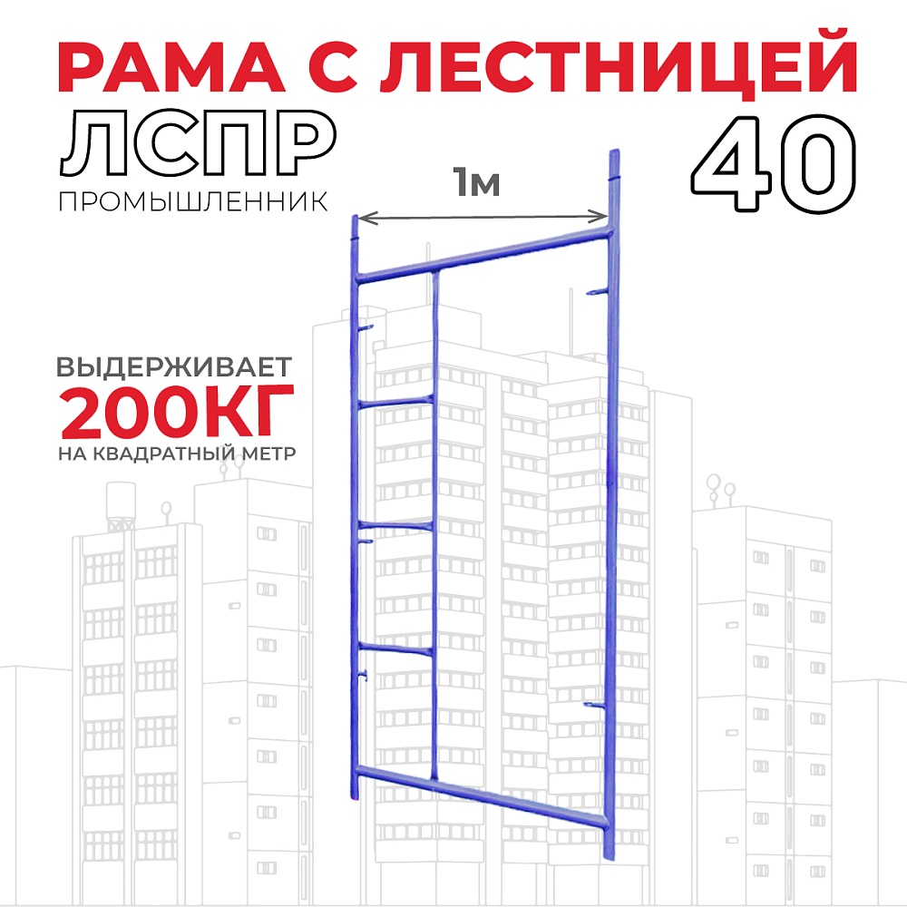 Рама с лестницей ЛРСП 40 фото 1