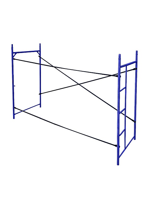 Леса строительные рамные Промышленник ЛРСП 40 секция с лестницей 2х2 м фото 1